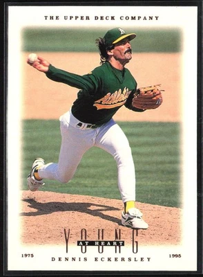 1996 Upper Deck #101 Dennis Eckersley Oakland Athletics - Image 1 of 2