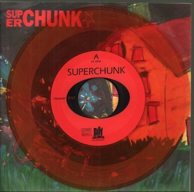 Superchunk Mower 7" vinyl Germany City Slang 1992 marbled amber vinyl 7". pic - Bild 1 von 3