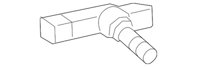 Sensor de sistema de monitoreo de presión de neumáticos (TPMS) genuino GM 15136883 Foto 1 de 4
