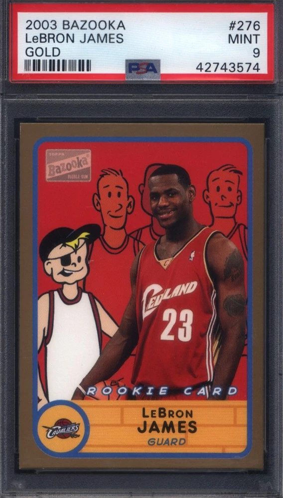 03-04 Bazooka レブロン・ジェームズ 276 2003-04 Bazooka - LeBron James #276 for sale | eBay