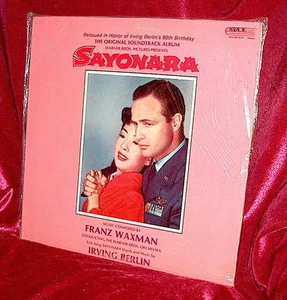 LP FACTORY SEALED!  Soundtrack SAYONARA Franz Waxman & Irving Berlin - Picture 1 of 1