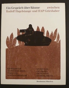 mü3/5 HAP GRIESHABER Una conversación sobre árboles 1970 firmada a mano - Imagen 1 de 6