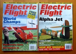 2 Electric Flight International Magazines September & October 1998 - Picture 1 of 1