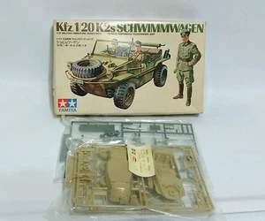 Vintage Tamiya 1970 SS GERMAN Jeep SCHWIMMWAGEN 1/35 Mini Model Kit NIB Sealed - Picture 1 of 5