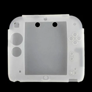 Soft Silicone Rubber Gel Skin Protective For Nintendo 2DS Case Cover - Picture 1 of 23