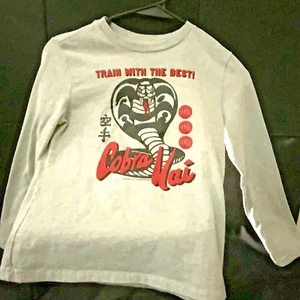 Cobra Kai Shirt Long Sleeve Gap Youth Medium - Picture 1 of 7