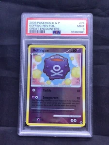 Pokemon Cards: Great Encounters Reverse Holo: Koffing 74/106 PSA 9 - Picture 1 of 6