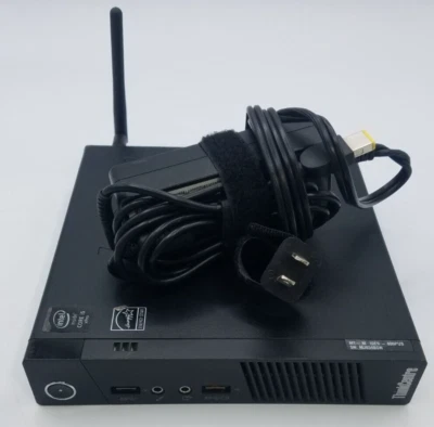 Lenovo ThinkCentre M83 i3-4th Gen 8GB 240GB SSD WIFI 2 DP/1 VGA Win 10 Pro - Image 1 of 2