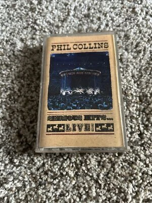 Serious Hits...Live! by Phil Collins (Cassette, Nov-1990, Atlantic). - Image 1 of 4