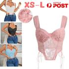 Womens Tops Casual Sexy Slim Solid Lace Underwear Vintage Floral Vest Tank Top