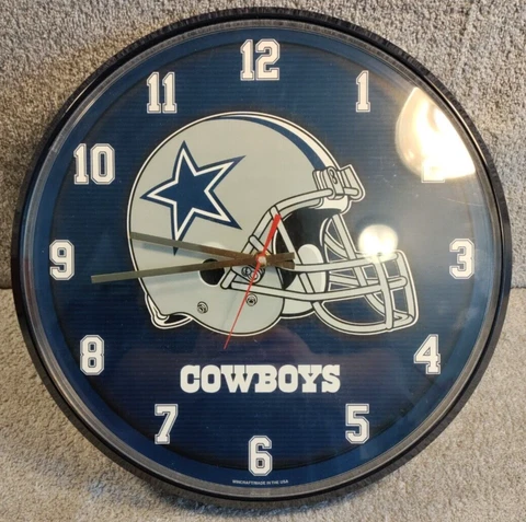DALLAS COWBOYS NFL CLOCK Cover
