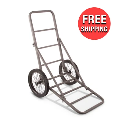 GUIDE GEAR Portable Deer Cart Game Hauler Utility Gear Dolly Hunting Accessories Wheels USA