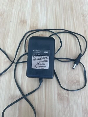 Original LinkSys AM-1201000D41 12V 1A Adapter for Cisco System Wireless Router - Image 1 of 4