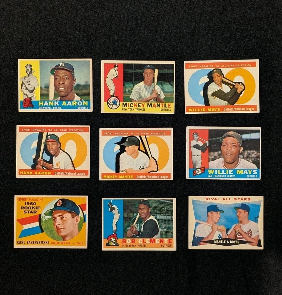 1960 Topps Baseball You Pick  -Complete Your Set -PRICING BASED ON CONDITION - Image 1 of 1