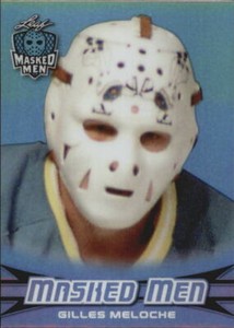 2017-18 Leaf Masked Men #8 Gilles Meloche - NM-MT