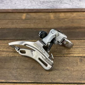 Vintage Shimano STX FD-MC31 FRont Derailleur 34.9 mm Silver Top Pull RTS - Picture 1 of 10