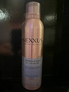 Nexxus Smooth & Clean Day 2 Refresher Dry Shampoo Foam 6.8 oz Discontinued - Picture 1 of 6