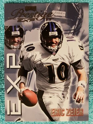 1999 PLAYOFF PRESTIGE EXP ERIC ZEIER #EX70 TAMPA BAY BUCCANEERS - Image 1 of 4