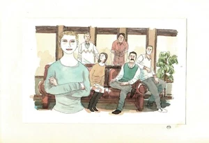 GIPI - Tavola originale Illustrazione per "La Repubblica" n. 124 - Foto 1 di 1