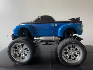 Fast Lane 2001 Blue Chevy SSR Remote Control Truck With Spinning Wheels For Part - Picture 1 of 11