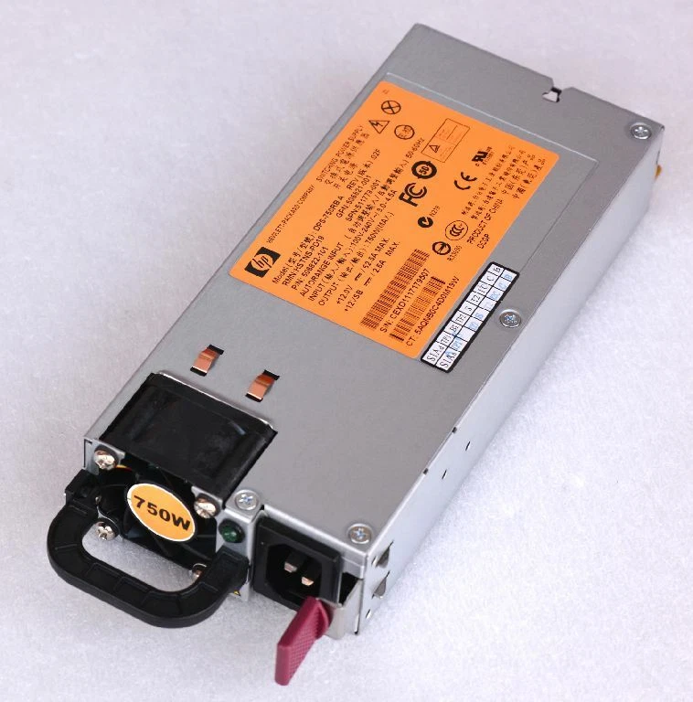 HP Power Supply 750W DPS-750RB PN506822101 SP511778001 DL380 G6 G7 13AC - Image 1 of 1