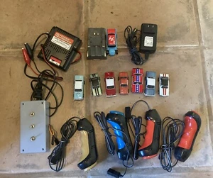 Lot of Vintage Slot Cars and accessories untested as is - Picture 1 of 19