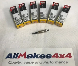 Allmakes 4x4 Land Rover Range Rover P38 2.5TD BMW Champion Glow Plug Set x 6 - Picture 1 of 2