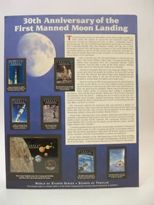 30th Anniversary of the First Manned Moon Landing Tokelau Stamps - Picture 1 of 6