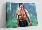 RAMBO 1 LARGE CANVAS WALL ART FLOAT EFFECT/FRAME/PICTURE/POSTER PRINT- GREEN