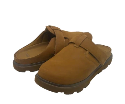 UGG SOLANO CLOG MEN SLIPPERS CHESTNUT LEATHER US 13 /UK 12 /EU 46 - Image 1 of 4