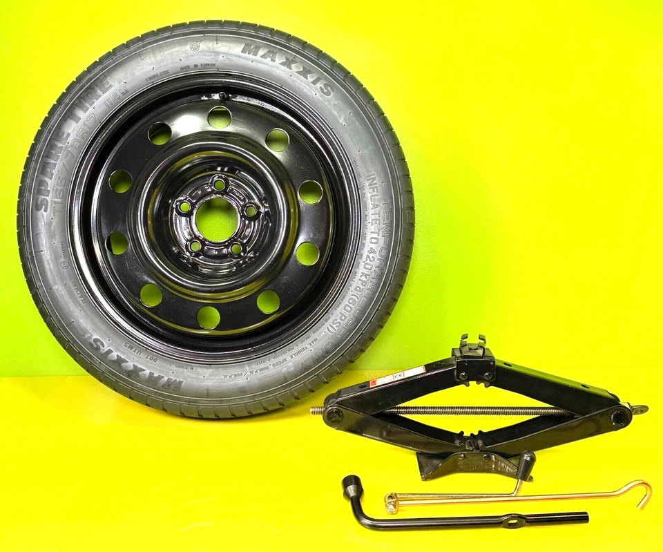 SPARE 17" WITH JACK FITS:2002-2005 FORD THUNDERBIRD (26.1 INCHES TIRE DIAMETER) - Image 1 of 2