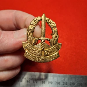 South Africa Transkei Corps Of Military Police Regiment Cap Badge - Picture 1 of 3