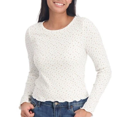 Aéropostale Women's Shrunken Tee Size M Floral - Image 1 of 4