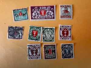 Sellos de Danzig, incluye sellos de alto valor, ver fotos MH y usados - Imagen 1 de 5