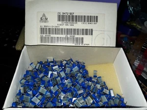 28x NOS SIEMENS 0.33UF 330nF 100V B32511-D1334-K STACKED FILM HIEND AUDIO CAPS! - Picture 1 of 1