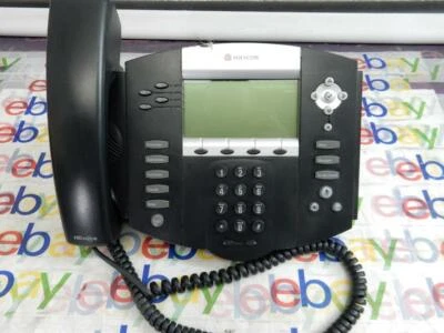 Polycom SoundPoint IP550 Digital Business Telephone SIP POE 2201-12550-001 - Image 1 of 3