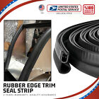 Black Rubber Seal Guard Strip U Shape Car Door Edge Side Protector Anti Scratch