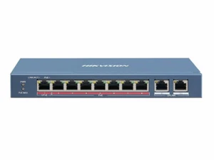 Switch PoE 10 Porte 10/100Mbps con 2 porte Uplink Hikvision DS-3E0310HP-E - Foto 1 di 3