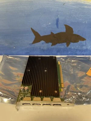 Nvidia Quadro NVS 450 512 PCI-e DisplayPort Video Graphics Card HP 4x DP ports - Image 1 of 3
