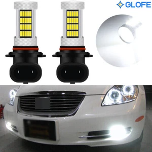 Lámpara antiniebla 2 piezas 6000K HID blanca 9006 HB4 92-SMD bombillas LED CAN-bus sin errores - Imagen 1 de 12