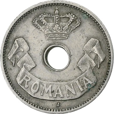 [#135565] Romania, Carol I, 5 Bani, 1906, Hamburg, Copper-nickel, EF, KM:31 - Image 1 of 2