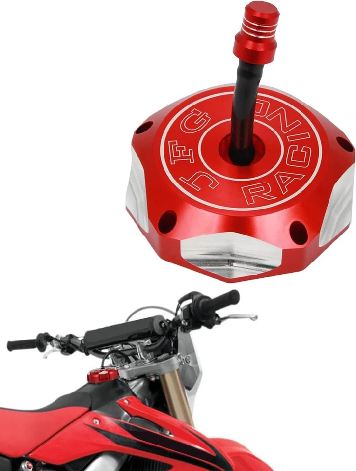 Tampa do tanque de combustível gasolina tarugo para CRF250R CRF250X CRF450R XR250 XR650R TRX450R - Imagem 1 de 4