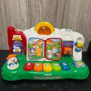 Vtech Discovery Nursery Farm Electronic Learning Interactive Music Lights Works - Picture 1 of 5
