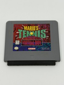 Mario's Tennis (Nintendo Virtual Boy, 1995) Cartridge only, authentic TESTED