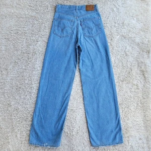 Levi Strauss Levi's Premium High Loose Lightwash Denim Jeans Wmn's 25x31 Boho - Picture 1 of 9