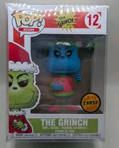 Funko Pop! Books: The Grinch as Santa #12 Vaulted Chase W/ protector - Picture 1 of 9