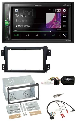 Pioneer 2DIN Lenkrad DAB USB Bluetooth Autoradio für Opel Agila B Suzuki Splash - Bild 1 von 4