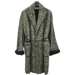 Jean Paul Gaultier Alpaca Wool Belted Gown Coat Gpd505B Grey 40 Used - Picture 1 of 6