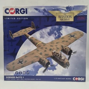 CORGI AA38805 Dornier Do17Z-1 Horst Wessel Libya Western Desert 1941-42 1:72 - Picture 1 of 11