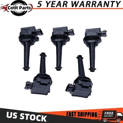 UF341 Upgrade 5 Ignition Coil for 1999-2006 Volvo C70 S70 XC70 XC90 S60 S80 2.5L - Image 1 of 4
